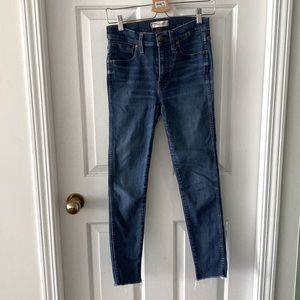 Madewell skinny jeans. Size 27.